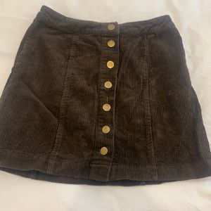 Charlotte Russe corduroy skirt